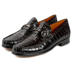 Load image into Gallery viewer, King Crocodile Bit Loafer
