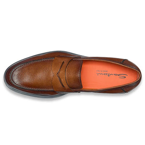 Grained Lug Penny Loafer